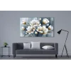 DEKORATİF ÇİÇEKLER KANVAS TABLO