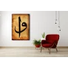 ELİF VAV YAZILI KANVAS TABLO
