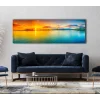 PANORAMİK GÜN BATIMI KANVAS TABLO