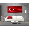 TÜRK BAYARAĞI KANVAS TABLO