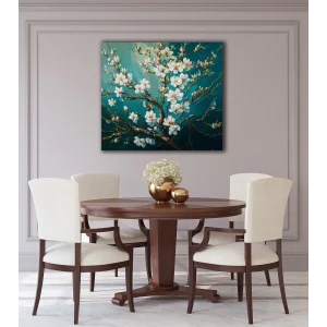 BADEM ÇİÇEĞİ KANVAS TABLO