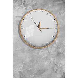 Bestablo Duvar Saati , Dekoratif Cam Duvar Saati