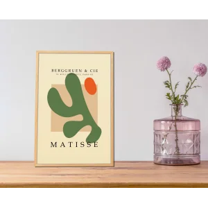 Çerçeveli Matisse Ahşap Tablo, Ev Dekoru, Soyut Tablo