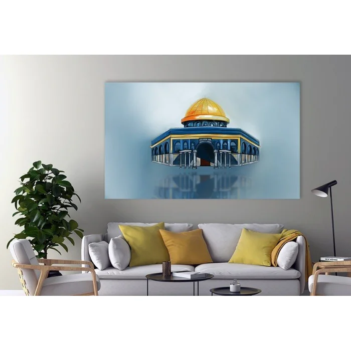 Mescid-i Aksa Kanvas Tablo
