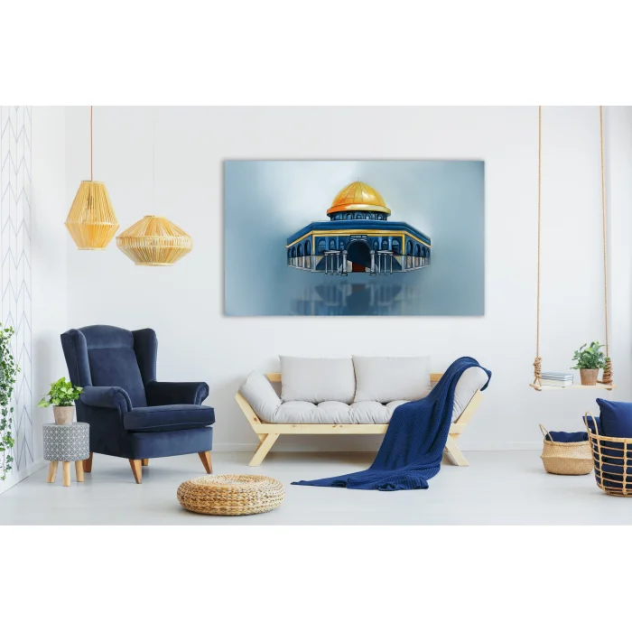 Mescid-i Aksa Kanvas Tablo