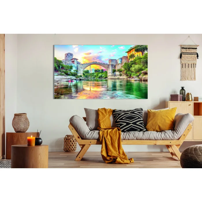 MOSTAR KÖPRÜSÜ KANVAS TABLO