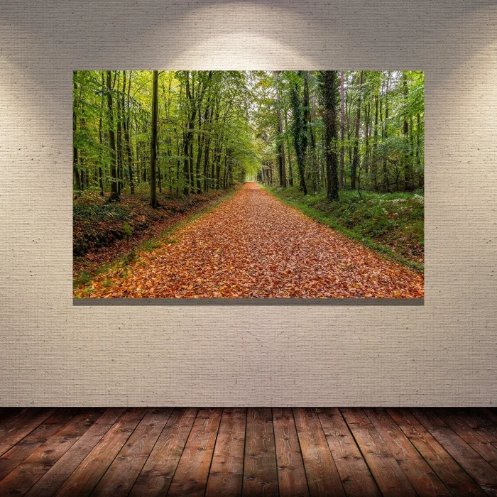 ORMAN YOLU KANVAS TABLO