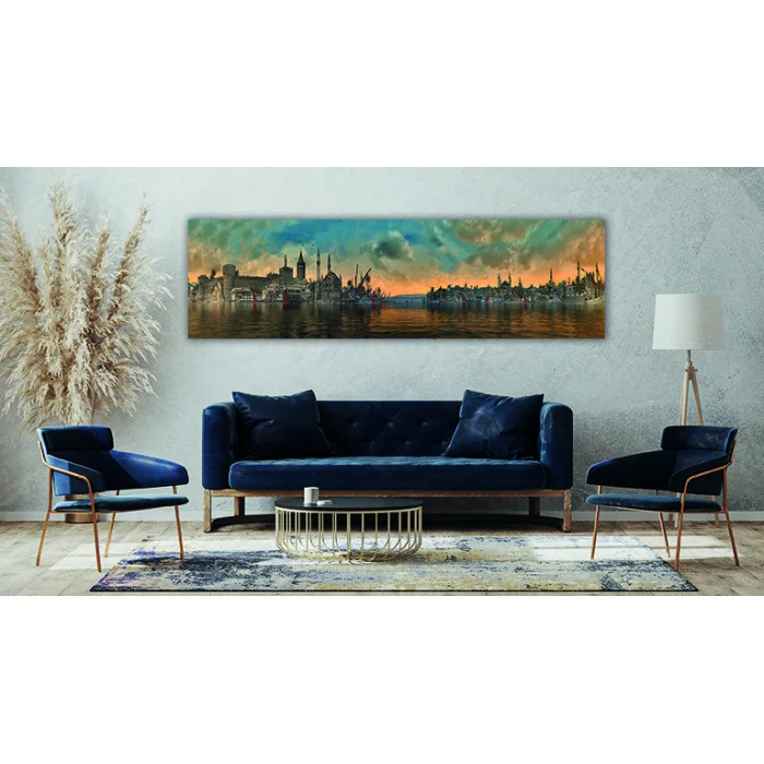 OSMANLIDA İSTANBUL KANVAS TABLO