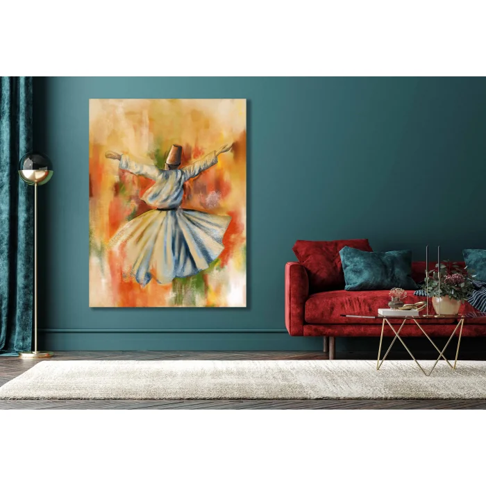 Semazen Kanvas Tablo