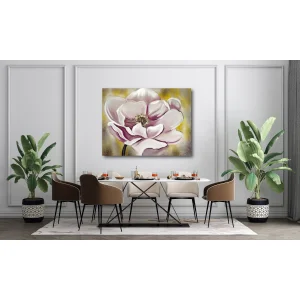 DEKORATİF ÇİÇEK KANVAS TABLO