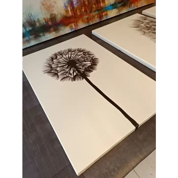 3 PARÇA DEKORATİF KANVAS TABLO