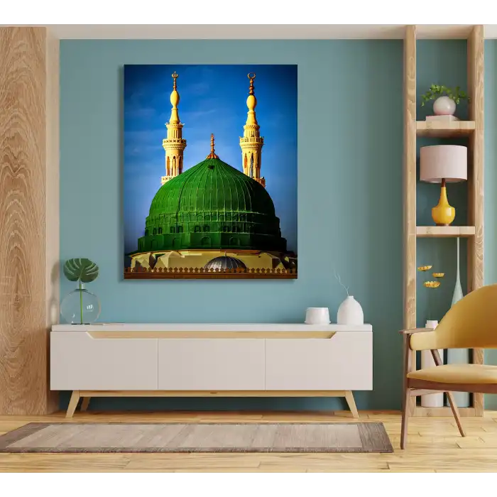 YEŞİL KUBBE KANVAS TABLO
