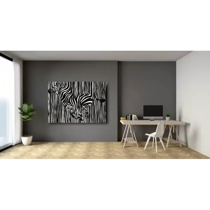 ZEBRA KANVAS TABLO