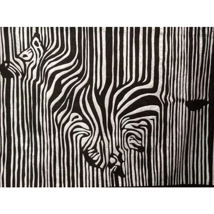 ZEBRA KANVAS TABLO