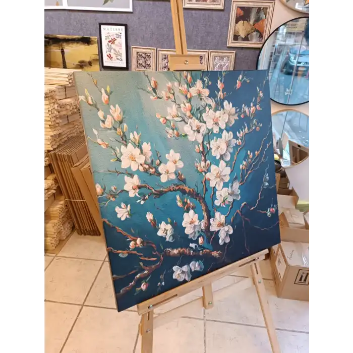 BADEM ÇİÇEĞİ KANVAS TABLO