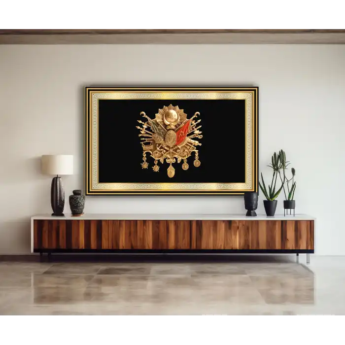 Bestablo Osmanlı Arması Kanvas Tablo Bestablo