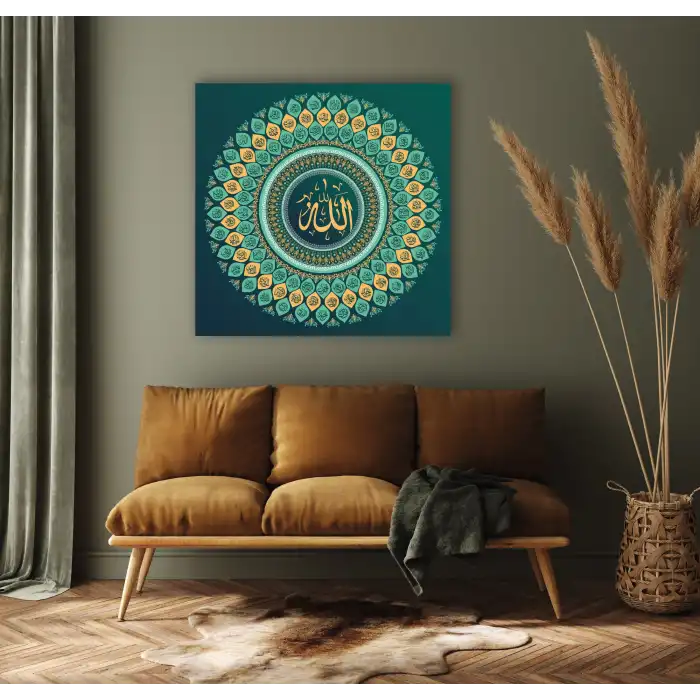 ESMA-ÜL HÜSNA KANVAS TABLO