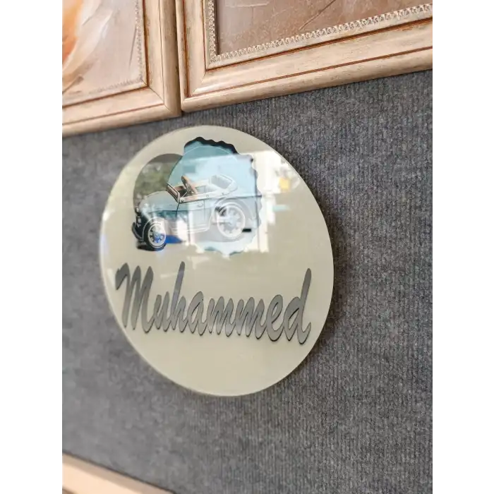 Kişiye Özel Dekoratif Cam Tablo