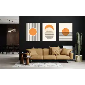 3 PARÇA DEKORATİF KANVAS TABLO SETİ