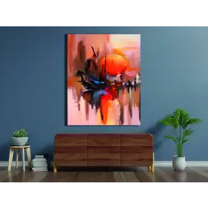 DEKORATİF SOYUT KANVAS TABLO