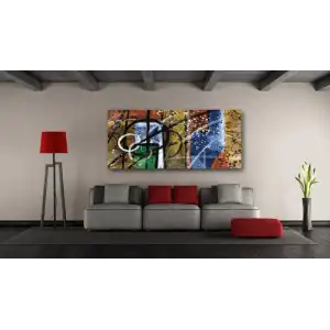 DEKORATİF SOYUT KANVAS TABLO