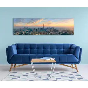 PANORAMİK DUBAİ KANVAS TABLO
