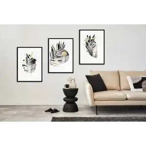 Bestablo 3 Parça Çerçeveli Ahşap Tablo Seti Bestablo