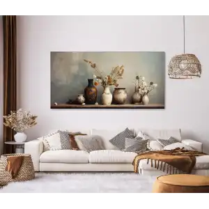 Bestablo Eskitme Vazolar Modern Kanvas Tablo , Ev Dekoru Bestablo