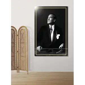 BESTABLO RENK KATAN DETAYLAR BTSYT-0041 ATATÜRK KANVAS TABLO