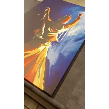 RENKLİ SEMAZEN KANVAS TABLO