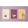 3lü Dekoratif Çerçeveli Tablo Life , Ev Dekoru , Soyut Tablo , Ahşap Tablo