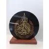 Ayet-el Kürsi Yazılı Dekoratif Cam Tablo