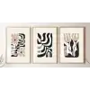 Bestablo 3 Parça Çerçeveli Dekoratif Ahşap Tablo Seti Bestablo
