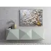 Bestablo Dekoratif Beyaz Çiçekler Kanvas Tablo Bestablo