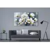 DEKORATİF ÇİÇEKLER KANVAS TABLO
