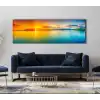 PANORAMİK GÜN BATIMI KANVAS TABLO