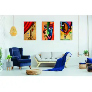 3 PARÇA ANİME KANVAS TABLO