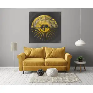 Güneş ve Dünya Kanvas Tablo