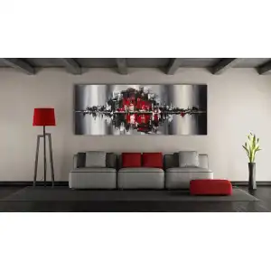 MODERN SOYUT ŞEHİR KANVAS TABLO