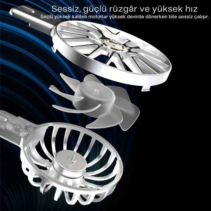 ShopyTech Fanlı Katlanır Laptop Notebook Standı  7 Kademeli Yükseklik Alüminyum Alaşım 16¨ inc Uyumlu