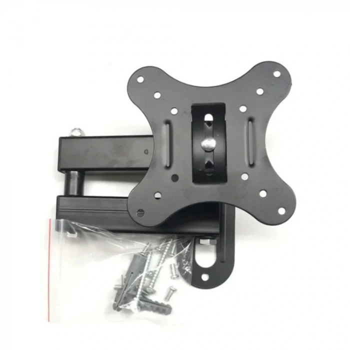 ShopyTech Hareketli 1032 TV Monitör Duvar Askı Aparatı 2 Kollu Tam Hareketli VESA 75x75 100x100  8 kg Taşıma Kapasiteli