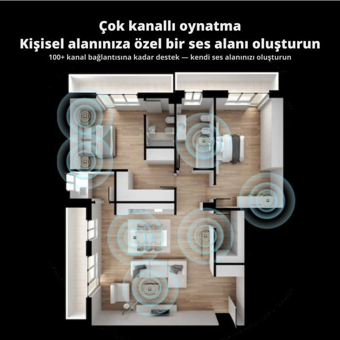 ShopyTech Kemik İletimli Kablosuz Bluetooth Hoparlör RGB Neon Işıklı Manyetik IP54 Su Sıçramasına Dayanıklı Mini Speaker