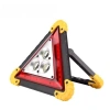 ShopyTech Şarjlı Üçgen İkaz Lambası COB LED Araç Arıza Uyarı Lambası USB Şarjlı Acil Durum Trafik Güvenlik Işığı