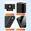 ShopyTech Kablosuz 4ü 1 Arada Yaka Mikrofonu Type-C Lightning 3.5mm Uyumlu Gürültü Azaltmalı Telefon Kamera Mikrofonu