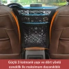 ShopyTech Araç Koltuk Arası Düzenleyici Ağ Bariyer Evcil Hayvan ve Çocuk Güvenlik Filesi Oto İçi Organizer Cep