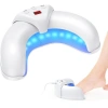 ShoptTech 36W Katlanabilir Tırnak Mantarı Işık Cihazı El ve Ayak Tırnağı İçin LED Fototerapi Lambası, USB Şarjlı