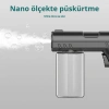 ShopyTech 280 ml Nano Mavi Işıklı Şarjlı Sprey Tabancası Kablosuz Atomizer İnce Sis & 1,1.5 m Menzil USB Şarjlı