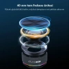 ShopyTech Kemik İletimli Kablosuz Bluetooth Hoparlör RGB Neon Işıklı Manyetik IP54 Su Sıçramasına Dayanıklı Mini Speaker