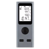 ShopyTech Mini USB Şarjlı Lazer Metre 50 m Dijital Mesafe Ölçer Alan/Hacim Hesabı Pisagor Sürekli Ölçüm