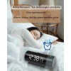 ShopyTech Projeksiyonlu Dijital Çalar Saat  Çift Alarm Termometre 180° Döner Kırmızı Projeksiyon Otomatik Parlaklık USB Telefon Şarjı